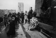 Staatsbesuch von Bundeskanzler Willy Brandt und Außenminister Walter Scheel in Polen (6. - 8. Dezember 1970). © bpk / Hanns Hubmann